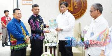 Terima Wabup Katingan, Wamen Viva Yoga: Kita Dukung Berbagai Pembangunan Untuk Kesejahteraan Rakyat