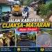 Jalan Cijaksa–Mataran Mulai Diaspal, Warga Pajampangan Apresiasi Pemkab Sukabumi
